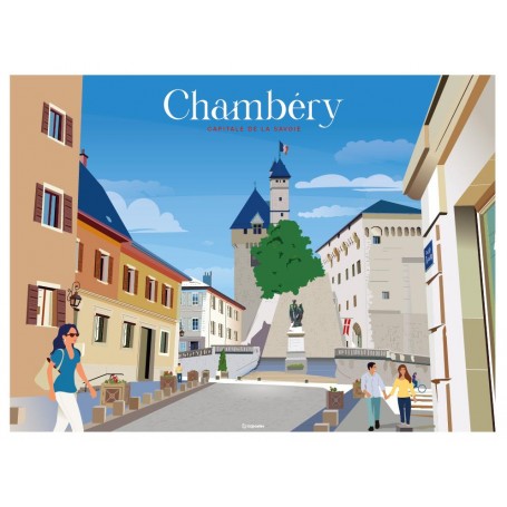 Poster Chambéry Château